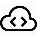 Online Programming Cloud Computing Computer Development Icon