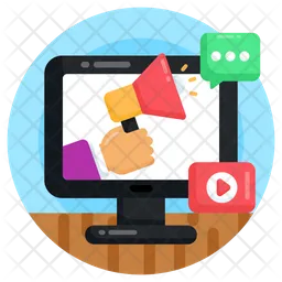 Online Promotion  Icon