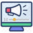 Online Promotion Audio Output Sponsor Icon