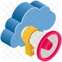 Cloud Computing Promotion Icon
