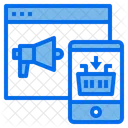 Website Megaphone Mobile Icon