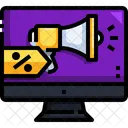 Online Promotion  Icon
