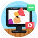 Digital Marketing Online Marketing Media Marketing Icon