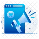 Online Promotion  Icon
