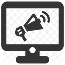Internet Broadcast Communication Icon