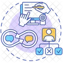 Online proofing  Icon