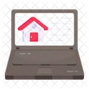 Online Property Online House Online Home Icon