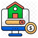 Online Property Online House Online Home Icon