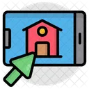 Online Property Online House Online Home Icon