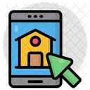 Online Property Online House Online Home Icon