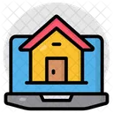 Online Property Online House Online Home Icon