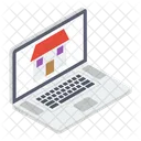 온라인 부동산 온라인 주택 대행사 온라인 주택 아이콘