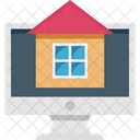 Online Property Monitor Home Icon