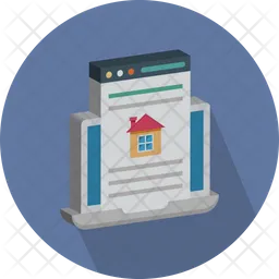 Online Property  Icon