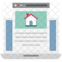 Online Property Monitor Home Icon