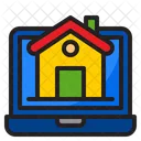 Online Property Home House Icon