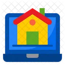 Online Property Home House Icon