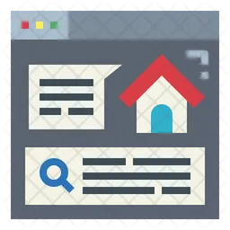 Online Property Search  Icon