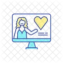 Online Mental Health Icon