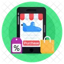 Online Shopping Mobile Shopping Shopping App Icon
