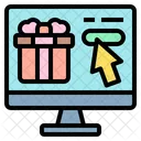 Online Purchase Gift Online Order Online Shopping Icon