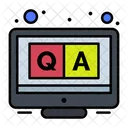Online Qa Online Question Answer Online Question Icon