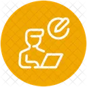 Online Education Qualification Icon