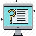 Monline Question Online Question Faq Icon