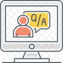Monline Question Online Question Faq Icon