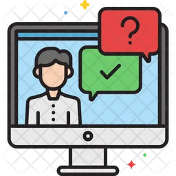 Online Question  Icon