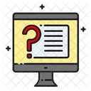Online Question Education Answer Icon