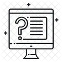 Online Question Education Answer Icon
