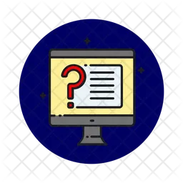 Online Question  Icon