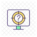 Online Questionnaire Strategy Computer Icon