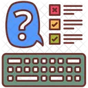 Online questionnaire  Icon