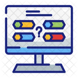 Online quiz  Icon