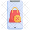 Smartphone Online Shopping Symbol