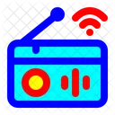 Online Radio Internet Radio Digital Radio Icon