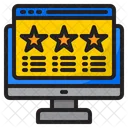 Online Rating Rating Star Icon