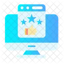 Online Rating Online Review Online Feedback Icon
