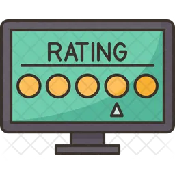 Online Rating  Icon