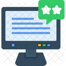 Online Rating Review  Icon