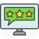 Online Rating Star Online Review Online Rating Icon