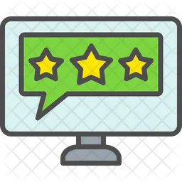 Online Rating Star  Icon