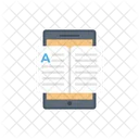 Online Reading Reading Education Icon