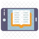 Book Reading Online Symbol