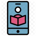 Online Reading App Mobile Icon
