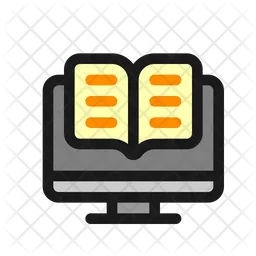 Online Reading Book  Icon