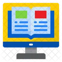 Online Reading E Book Ebook Online Book Icon