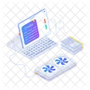 Online Reading Literature Study Icon